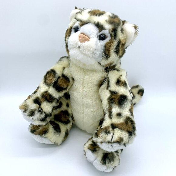 Build-A-Bear Snow Leopard Plush Stuffed Animal - Picture 1 of 8